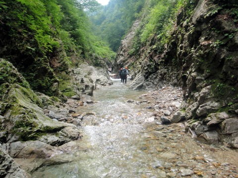 2012.8.11-14 和賀・生保内川(沢登り)