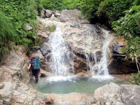 2012.8.11-14 和賀・生保内川(沢登り)