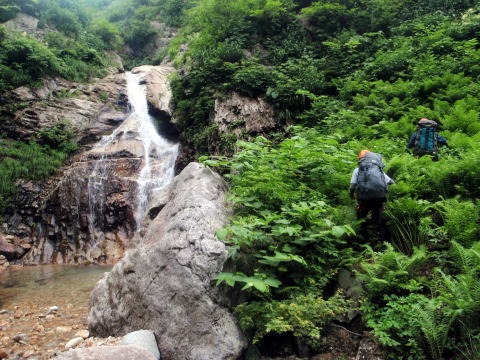 2012.8.11-14 和賀・生保内川(沢登り)