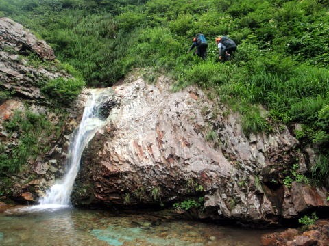 2012.8.11-14 和賀・生保内川(沢登り)