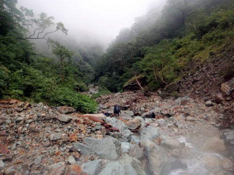 2012.8.11-14 和賀・生保内川(沢登り)