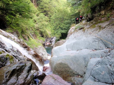 2012.9.15-17 南ア・赤石沢(沢登り)