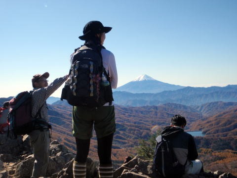 2012.11.4 サカリ山(尾根歩き)