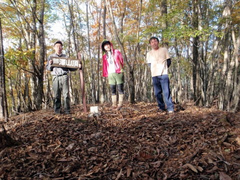 2012.11.4 サカリ山(尾根歩き)