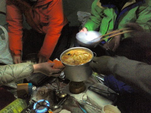 2012.12.23-24　天狗岳西尾根（雪山）