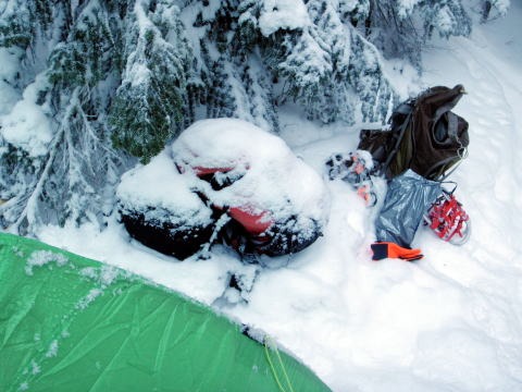 2012.12.23-24　天狗岳西尾根（雪山）