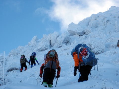 2012.12.23-24　天狗岳西尾根（雪山）