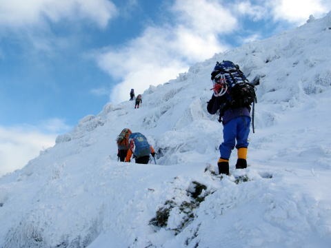 2012.12.23-24　天狗岳西尾根（雪山）