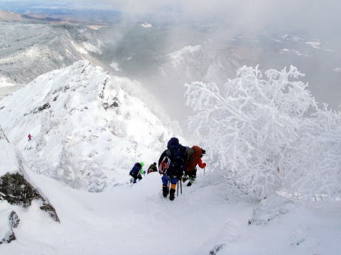 2012.12.23-24　天狗岳西尾根（雪山）