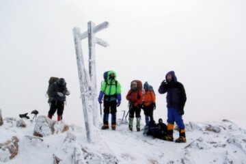 2012.12.23-24　天狗岳西尾根（雪山）