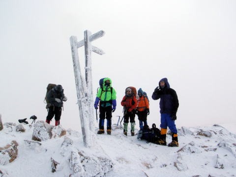2012.12.23-24　天狗岳西尾根（雪山）