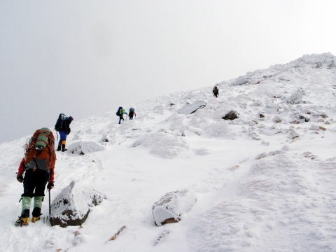 2012.12.23-24　天狗岳西尾根（雪山）