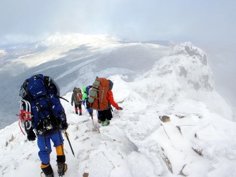 2012.12.23-24　天狗岳西尾根（雪山）