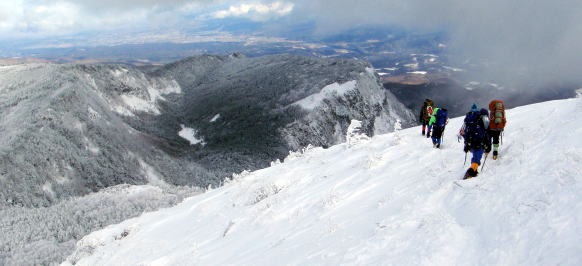 2012.12.23-24　天狗岳西尾根（雪山）