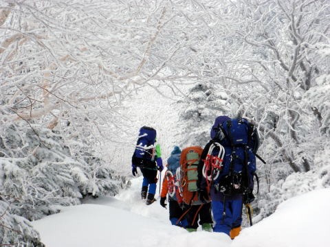 2012.12.23-24　天狗岳西尾根（雪山）