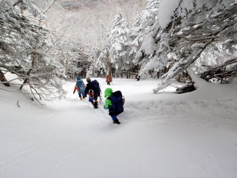 2012.12.23-24　天狗岳西尾根（雪山）