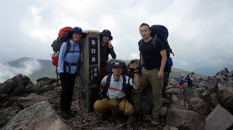 2019.6.1-2　朝日岳 三斗小屋温泉（尾根歩き）