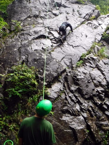 2019.6.30　丹沢懸垂岩（岩トレ）