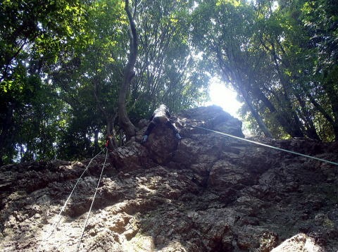 2019.8.3　天覧山（岩トレ）