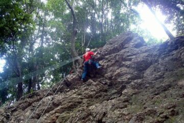2019.8.3　天覧山（岩トレ）