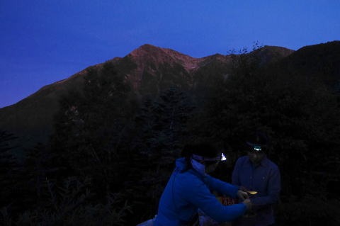 2019.8.6-9 赤石岳(尾根歩き)
