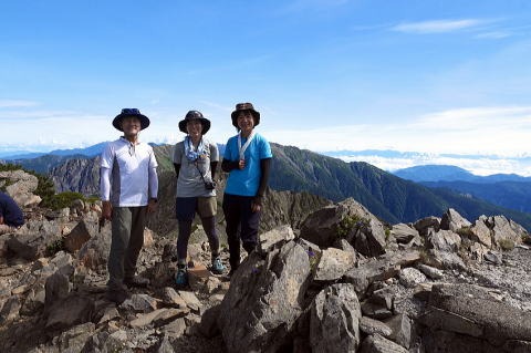 2019.8.6-9 赤石岳(尾根歩き)