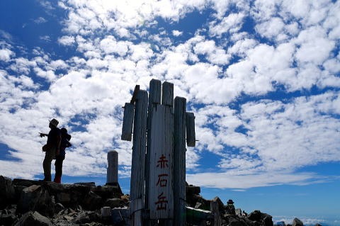 2019.8.6-9 赤石岳(尾根歩き)