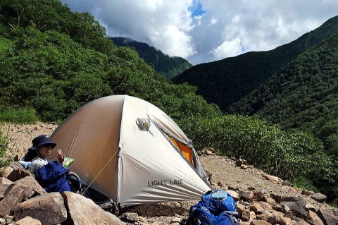 2019.8.6-9 赤石岳(尾根歩き)