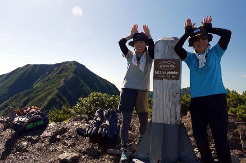 2019.8.6-9 赤石岳(尾根歩き)