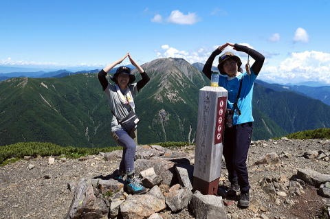 2019.8.6-9 赤石岳(尾根歩き)