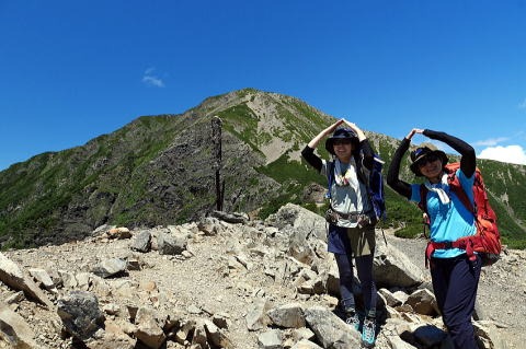2019.8.6-9 赤石岳(尾根歩き)
