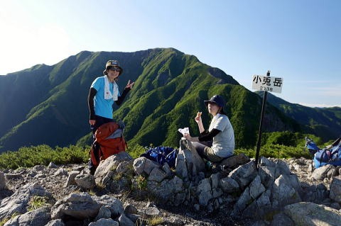 2019.8.6-9 赤石岳(尾根歩き)