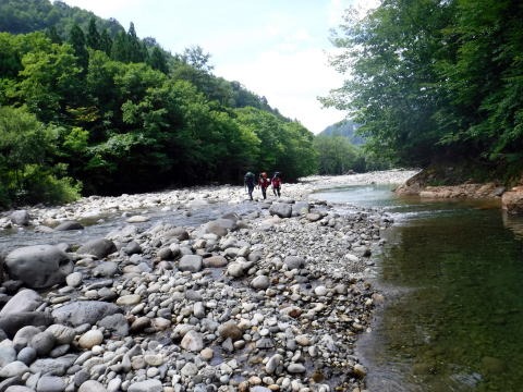 2019.8.11-14 大深沢(沢登り)