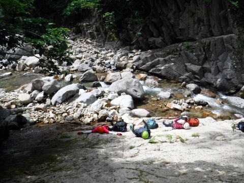 2019.8.11-14 大深沢(沢登り)