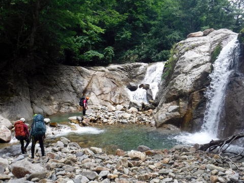 2019.8.11-14 大深沢(沢登り)