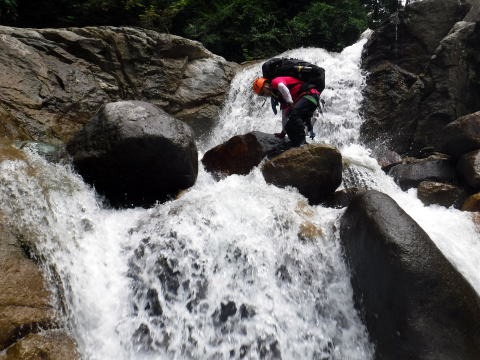 2019.8.11-14 大深沢(沢登り)