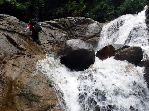 2019.8.11-14 大深沢(沢登り)