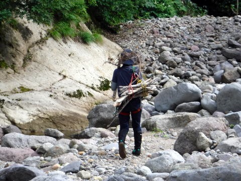 2019.8.11-14 大深沢(沢登り)