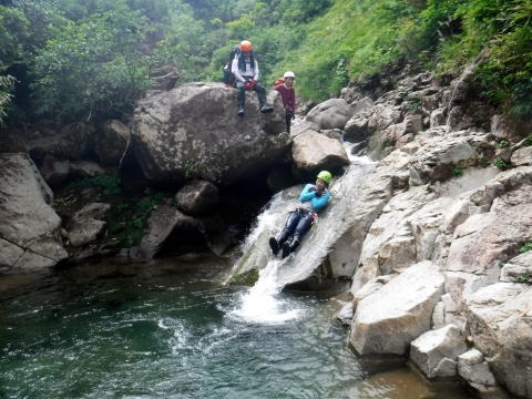 2019.8.11-14 大深沢(沢登り)