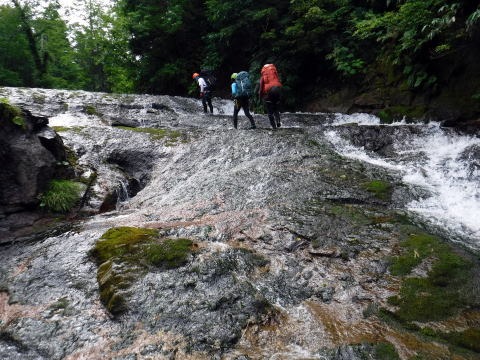 2019.8.11-14 大深沢(沢登り)