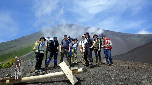 2019.8.17-18　富士山剣ヶ峰（尾根歩き）