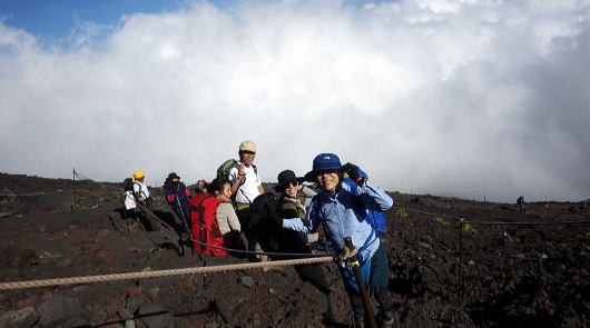 2019.8.17-18　富士山剣ヶ峰（尾根歩き）