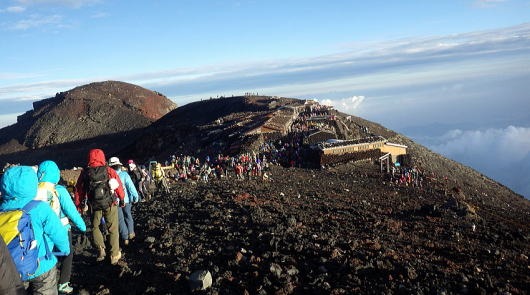 2019.8.17-18　富士山剣ヶ峰（尾根歩き）