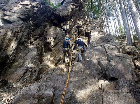 2019.2.24　日和田山（岩トレ）