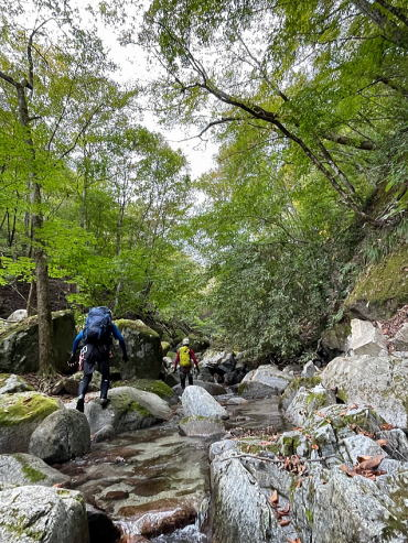 2023.10.22 モロクボ沢(沢登り)