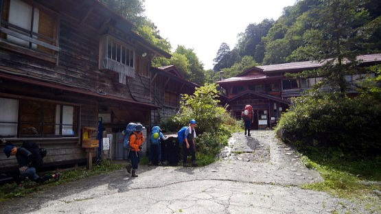 2019.8.31-9.1中ノ岐沢（沢登り）