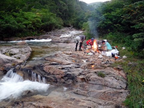 2019.9.14-15 ナルミズ沢(尾根歩き)