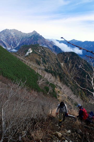 2019.10.19-21 霞沢岳(尾根歩き)