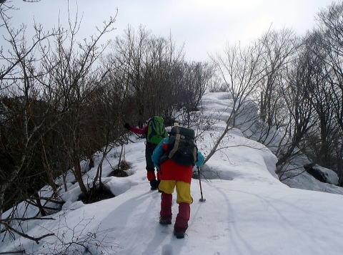2019.3.3　柄沢山（雪山）