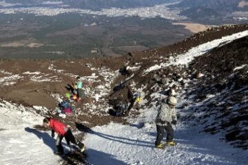 2019.12.8　富士山 雪トレ（雪山）